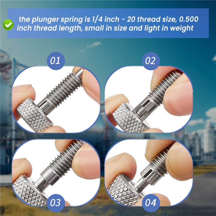 Hand Retractable Spring Plunger Release Pins for Rolling Toolbox B ...