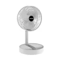 Desktop Electric Fan 180 Degree Adjustable Portable Fan Telescopic USB Rechargeable Fan Wireless Floor Standing Fan Mini Fan. 
