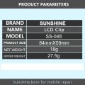 SUNSHINE SS-048 Fixing Fixture Disassembly and Repair Tools FOR LCD Fixing Clip Mobile Phone Tilted Screen Open Glue Repair Tool. 
