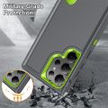 HOCE Armor Shockproof Phone Cases For Samsung Galaxy S26 S25 S24 S23 Ultra S22 Plus A54 A14 A53 A13 A04S Case Square Hard PC Folding Bracket Back Cover. 