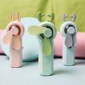 Cute Cartoon Nano Fan Sprayer Handheld Facial Steam Fan Water Replenishment Handheld Small Fan Spray Rehydration USB Charging Student Dormitory Mini Portable. 