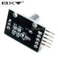 【VogueVenture】360 Degrees Rotary Encoder Module For Arduino Brick Sensor Switch Development Board KY-040 With Pins. 