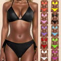 Up Swimsuit Two Size Women Push Beachwear Bikini Piece Sets Swimwears Tankinis Set swimwear women womens swimwear 2023. 