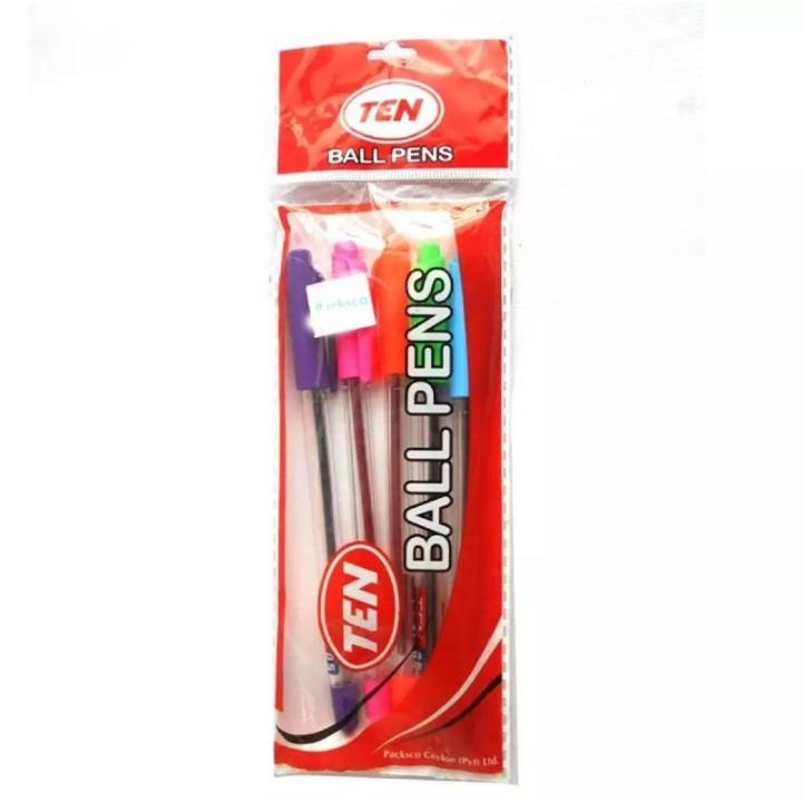 Colour Pen Packet/Multicolor Pen Packet/Pouch(05 Colours)-01Packet