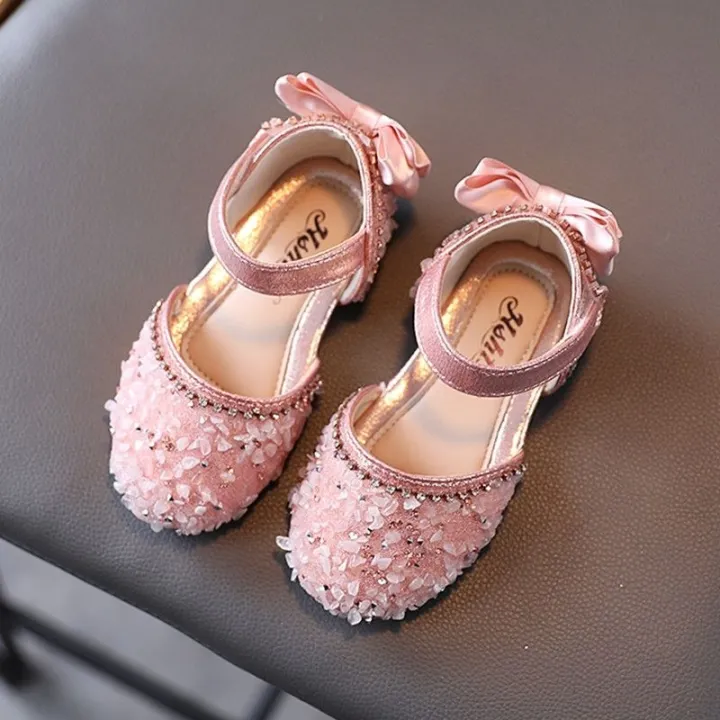 Girls'%20shoes%20summer%20new%20little%20girl%20baby%20princess%20children's%20Baotou%20soft-soled%20crystal%20style%20girls'%20sandals%20-%20Image%204