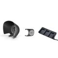 Board 3 Piece Set Ultralight Protective Accessories Sunshade For Osmo Pocket 2 Gimbl Stabilizer Action Camera Lens Cover. 