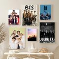 【NEW】 Home Decor Poster Korean Popular Music B-Bangtan Boy-Band-Bts Indoor Wall Sticker Bedroom Hanging Painting Bedside Decoration. 