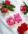 Ruffle  Hair & Hand Scrunchies  New Style Trending  Girls Accessories New Fashions [ Make You More Beautiful ]. 