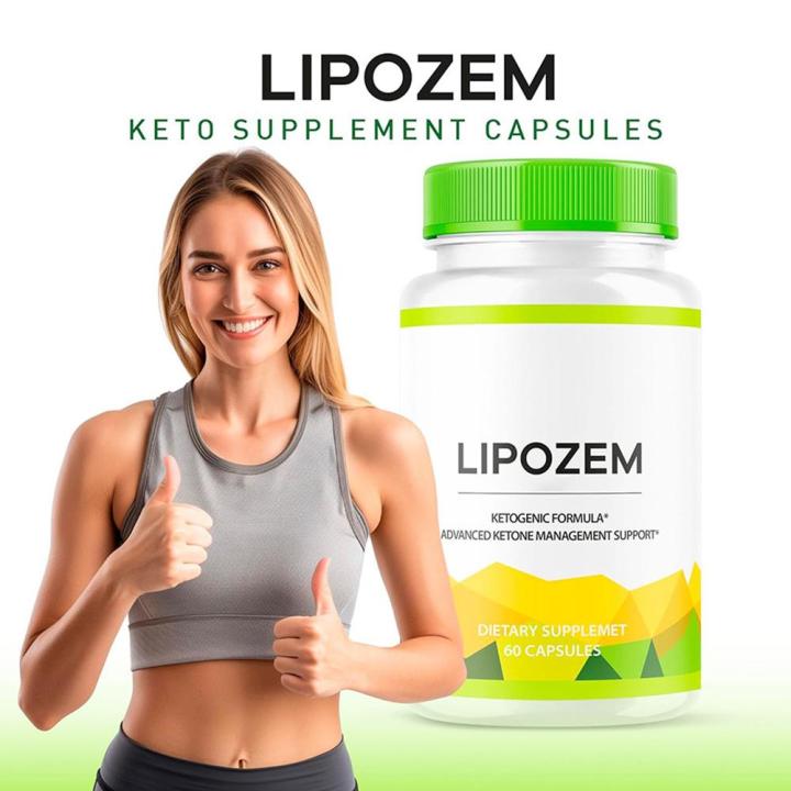 Complément Minceur Lipozem - 60 Gélules Brûle-graisses - Naturel Et Végétarien