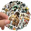 20/40/60Pcs Attack on Titan stickers Cartoon Anime Stickers for laptop luggage. 