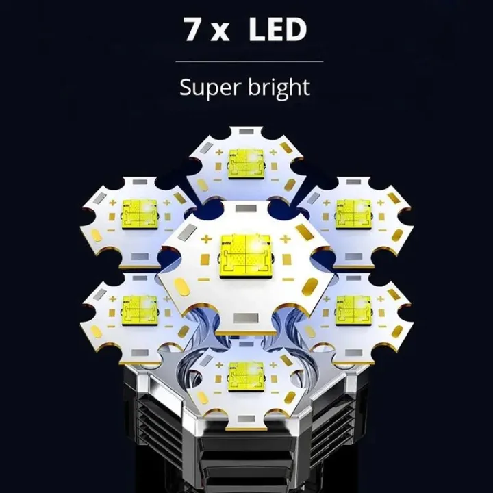 Portable%207%20LED%20FlashLight%20COB%20Side%20Lights%20USB%20Rechargeable%204%20Modes%20Torch%20With%20Power%20Display%20Outdoor%20Waterproof%20Emergency%20Lamp%20-%20Image%205