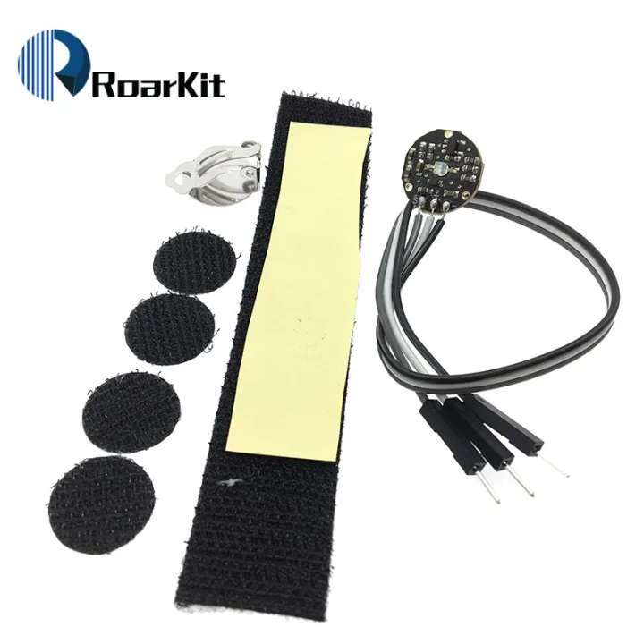 【YIYANGMAOYI111】Pulse Sensor Kit for arduino Pulsesensor Heart Module ...