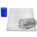 Waterproof Ground Mat Camping Double Sided Aluminium Foil  Outdoor Hiking Beach Picnic Mats Sleeping Pad Blanket BOYUAN. 