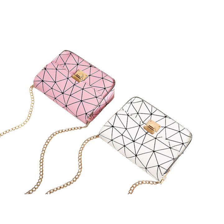 Women%20Geometric%20Crossbody%20Bag,%20Trendy%20Shoulder%20Bag%20Travel%20Satchel%20with%20Chain%20Strap%20-%20Image%205