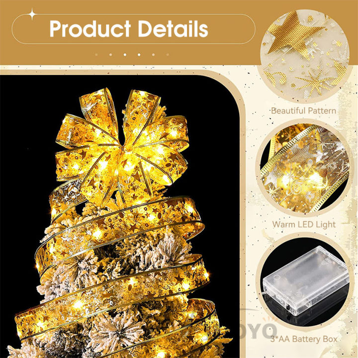 Auoyo%201/4/10M%20Ribbon%20Fairy%20Light%20Christmas%20Decoration%20Light%20Christmas%20T%20r%20e%20e%20Ornaments%20String%20Lights%20LED%20Ribbon%20Lights%20Christmas%20T%20r%20e%20e%20String%20Lights%20for%20Party%20Decoration%20Indoor%20Outdoor%20Hanging%20Items%20-%20Image%209