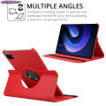 For Xiaomi Pad 6 Case Xiaomi Pad 6 Pro Case 360 Rotating Folio Flip Stand PU Leather Cover for Xiaomi Mi Pad 6 11 inch Tablet. 