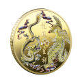 Prosperity Brought by the Dragon and the Phoenix Commemorative Coin. 