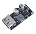 USB QC3.0 QC2.0 USB DC-DC Buck Converter Charging Step Down Module 6-32V 9V 12V 24V to Fast Quick Charger Circuit Board 5V. 