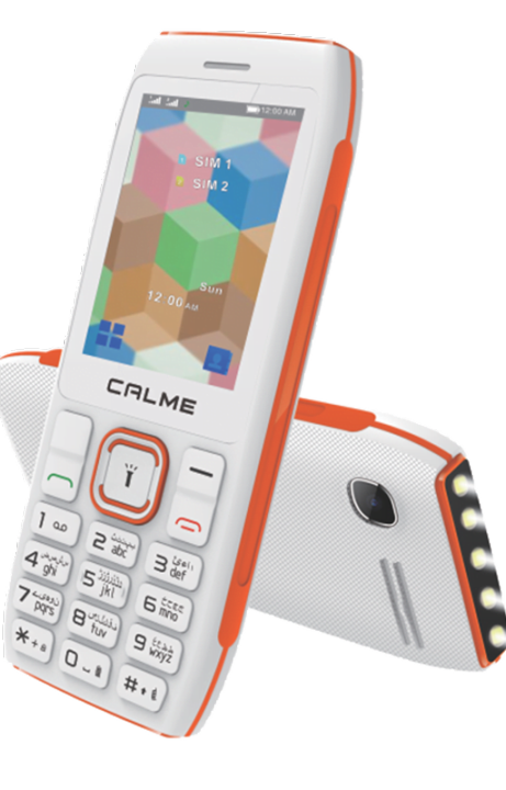 CALME C552 PRO- 2.4 Inch - 3000mAh Battery - Dual Sim - Any Colour