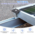 8Pcs Centre Clamp 30mm Black T-Shaped Centre Clamp for Solar Panel. 