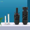 Solar Connector Pv Connector Black Secure Locking System Solar Module Connector. 