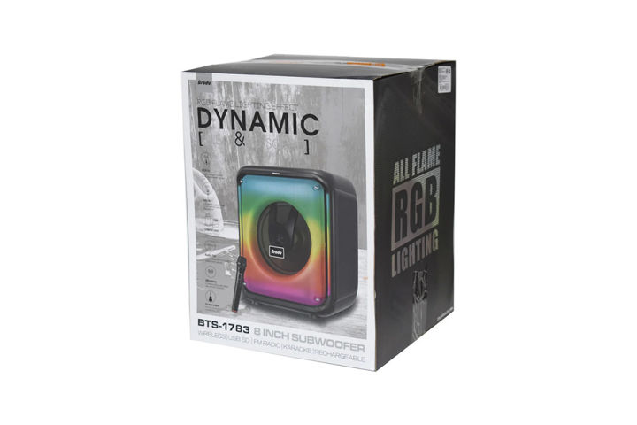 Brodu%20BTS-1783%20RGB%20dynamic%20lighting%20effect%20Bluetooth%20Audio%20Portable%20heavy%20bass%20Party%20wireless%20Speaker%20w/%20wireless%20mic%20/%20USB%20-%20Image%203