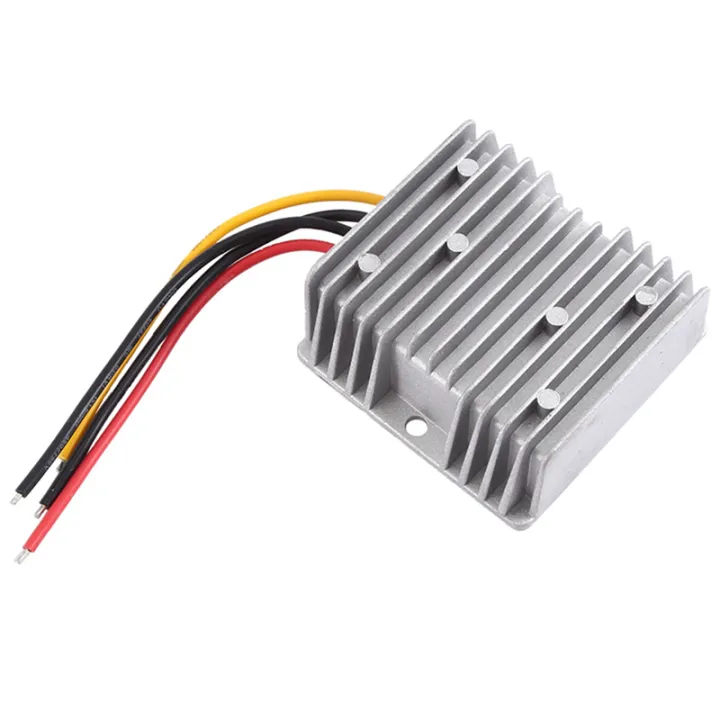 DC 12 / 24V to DC 5V 20A 100W Voltage Converter Regulator Gray Adapter ...