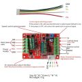 Precision 12V 24V 48V Motor Controller 350W Three-Phase Brushless Motor Controller 6-60V DC Electric Speed Controller Electric Motor Speed Regulation. 