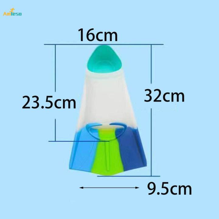 Kids%20Swim%20Fins%20Short%20Diving%20Swim%20Training%20Fins%20for%20Beginner%20Girls%20Boys%20M%20Size%20Blue%20-%20Image%209