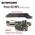 USB Board Charger Charging Dock Port Plug Flex Cable For Xiaomi POCO X3 NFC Pro Mainboard Main Board Connect Flex Cable. 