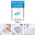 50Pcs Potty Seat Cover Waterproof for Road Trip Public Restrooms. 