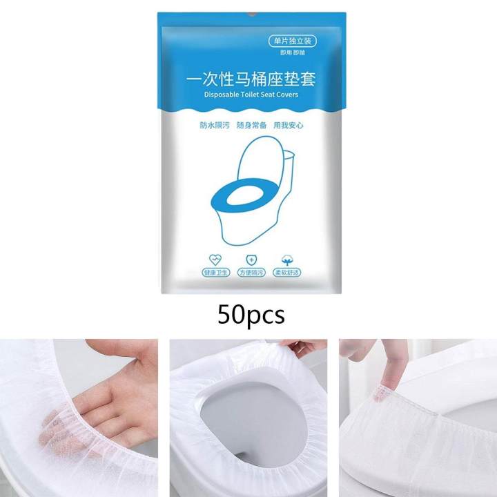 50Pcs%20Potty%20Seat%20Cover%20Waterproof%20for%20Road%20Trip%20Public%20Restrooms%20-%20Image%205