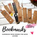Handmade bookmarks/ customized bookmarks/. 