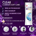 Clear Complete Soft Care Shampoo, 180ml. 