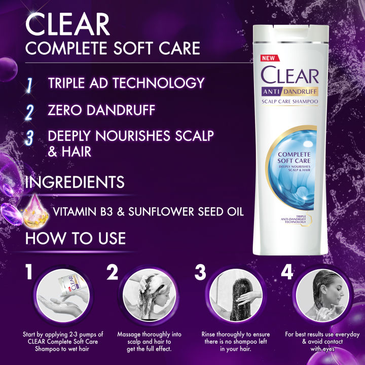Clear%20Complete%20Soft%20Care%20Shampoo,%20180ml%20-%20Image%204