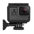 Frame for GoPro Hero (2018) / 6 / 5 Housing Border Protective Shell Case Accessories for Go Pro Hero6 Hero5 Black with Quick Pull Movable Socket and Screw (Black). 