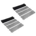 NXFDSIOZ 20Pcs Cat Spike Mats - Anti Digging Flexible Pet Safe Deterrent Spike Pad for Outdoor Garden 49cmX13cm. 