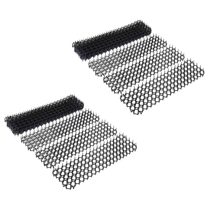 NXFDSIOZ 20Pcs Cat Spike Mats - Anti Digging Flexible Pet Safe Deterrent Spike Pad for Outdoor Garden 49cmX13cm