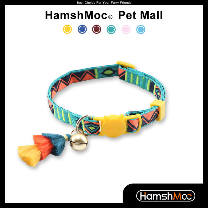 HamshMoc%20Breakaway%20Cat%20Collar%20for%20Safety%20Quick%20Release%20with%20Bell%20Soft%20Adjustable%20Pet%20Kitten%20Collars%20Necklace%20-%20Image%202