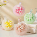 Bath Brush Soft Bath Ball With Suction Cup Bathroom Body Brushes Exfoliating Scrub Back Scrubber Shower Massage Brushes. 