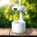 Warm Mist Humidifier for Bedroom, Desktop Humidifier Office With Anti-Gravity Humidifier, 800ML Water Tank Portable Humidifier Diffuser. 