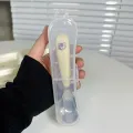 Spoon Kawaii Household Fall Prevention 304 Stainless Steel Baby Children Complementary Food Spoon Tableware Girl Dounp. 