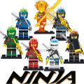 Ninjago Compatible with LEGO 11 Season Hero Scroll Character Lloyd Kaisen Jeanie Kyo拼装 Building Blocks. 