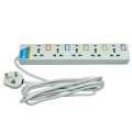 Marken Extension Power Strip With Surge Protector Multi Switch Socket 5 Way. 