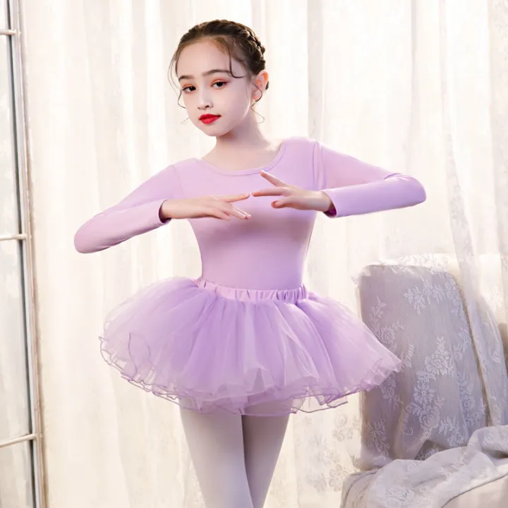 Dancing%20Dress%20Girl's%20Exercise%20Clothing%20Children%20Ballet%20Dance%20Dress%20Children%20Dance%20Costume%20Girls%20Summer%20Grading%20Dance%20-%20Image%203