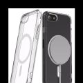 iPhone 7/8/SE2 Magnetic Shockproof Case - Black Durable Protective Cover. 