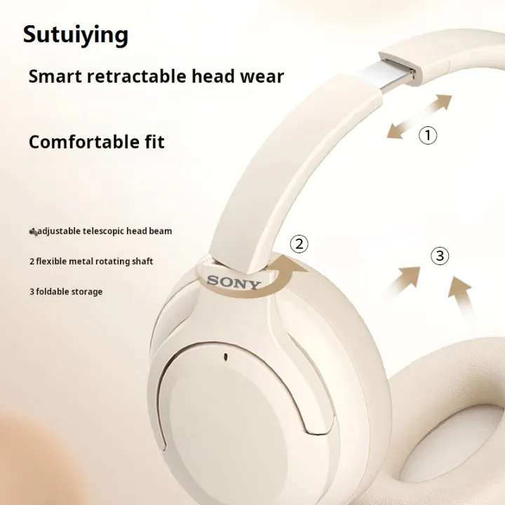 Wenefang%20SONY%20D2-ANC%20Wireless%20Headphones%20Bluetooth%205.3%20Earphones%20Foldable%20Fashion%20Gaming%20Headset%20Sport%20Headphone%20with%20Mic%20Music%20Earbuds%20Original%20-%20Image%203