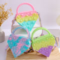 Cross-Border New Rat Killer Pioneer Bag Princess Coin Purse Silicone Crossbody Adult Children Bag Fashion Handbag. 