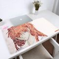 Girl Complete Mausepad Mat Pc Mice Pad Gamer Gaming Office Table Mouse Desk Varmilo Accessories Evangelion Gamer Pads Keyboards(23_250X290X2Mm). 