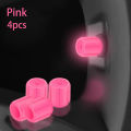 【Miga Plaza】Luminous Tire Valve Caps 6 Colors Car Motorcycle Glowing Valve Cover Car Tire Wheel Hub Styling Tool Auto Accessories. 